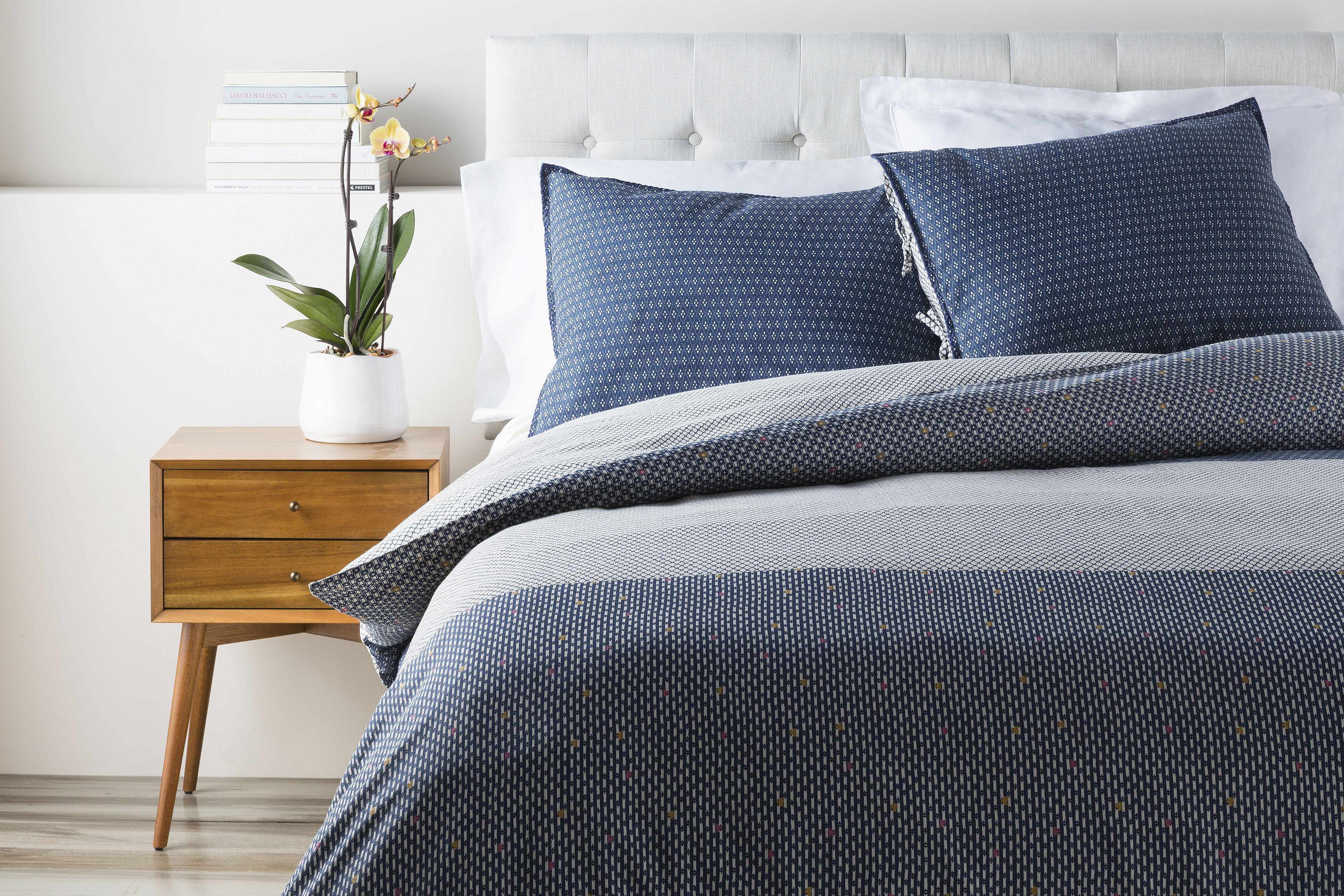 Glina Navy Bedding