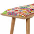 Yook Colorful Wood Bench