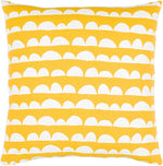 Achthoven Bright Yellow Pillow Cover