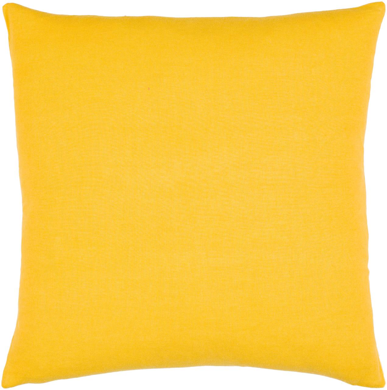 Achthoven Bright Yellow Pillow Cover