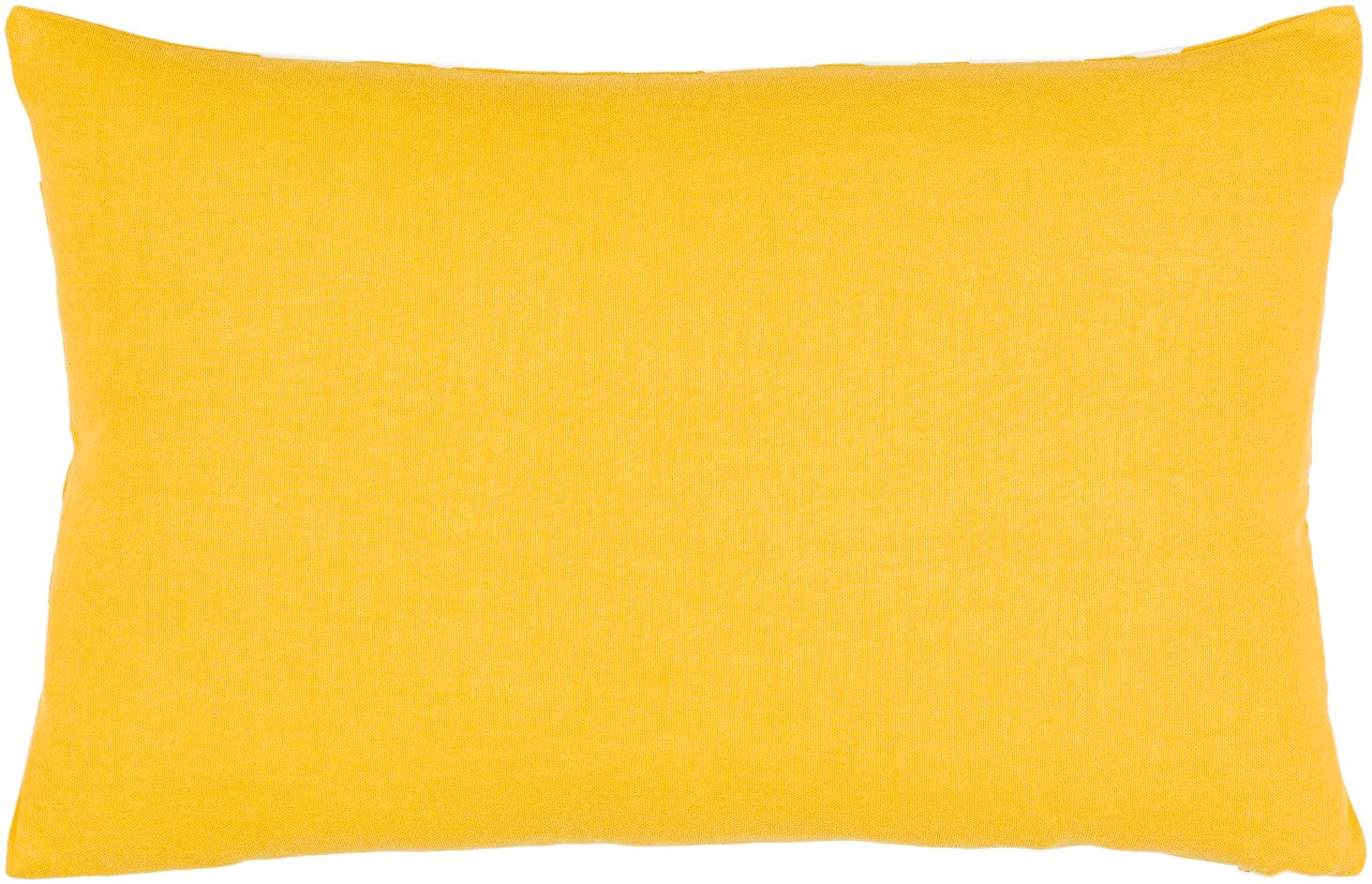 Achthoven Bright Yellow Pillow Cover