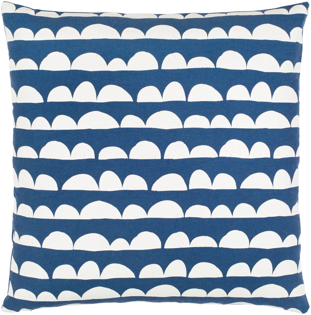 Achthoven Dark Blue Pillow Cover