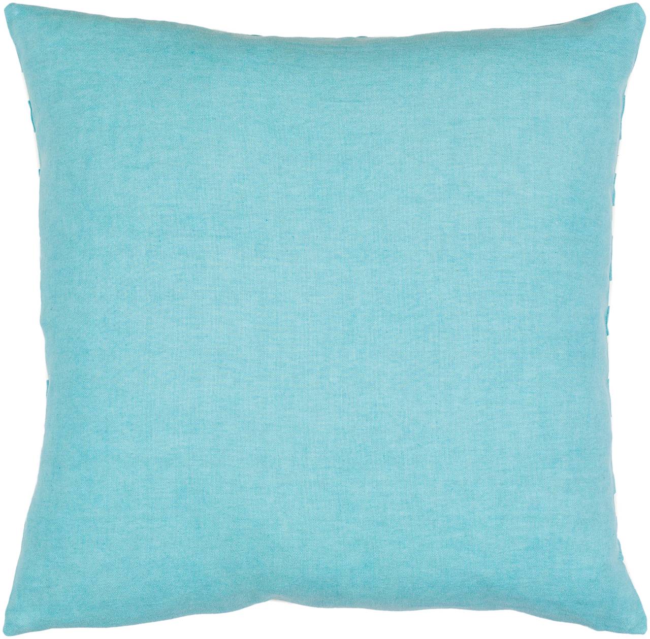 Achthoven Teal Pillow Cover