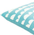 Achthoven Teal Pillow Cover