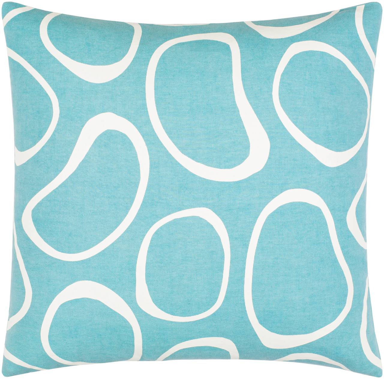 Achterbos Teal Pillow Cover