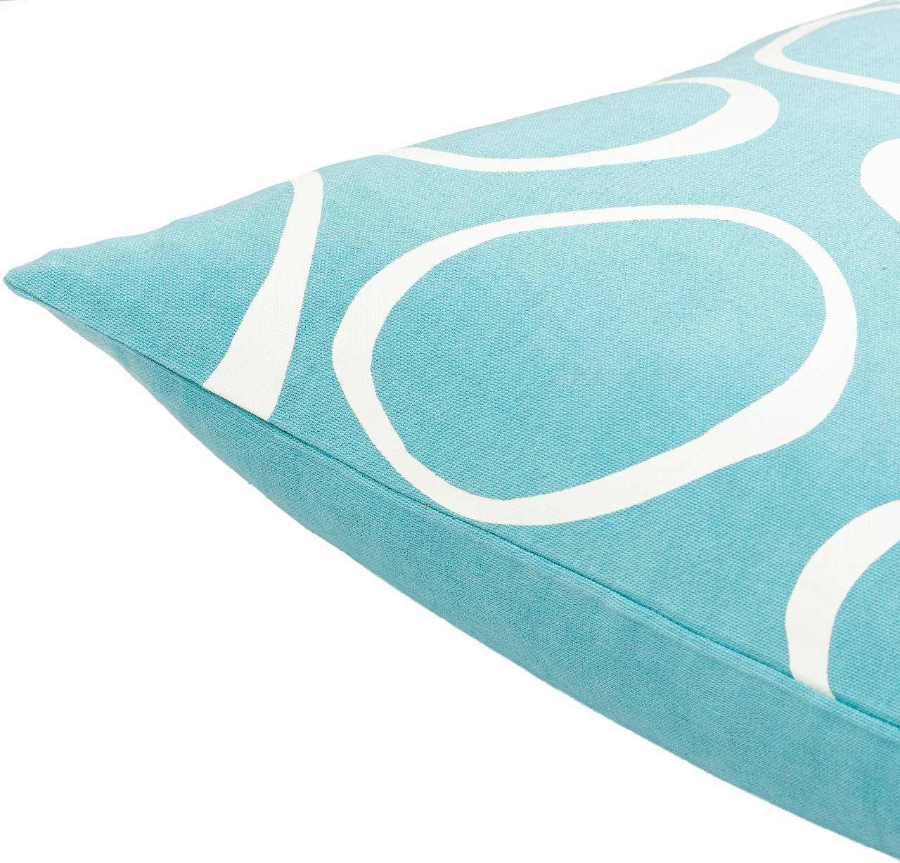 Achterbos Teal Pillow Cover