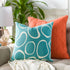 Achterbos Teal Pillow Cover