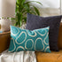 Achterbos Teal Pillow Cover