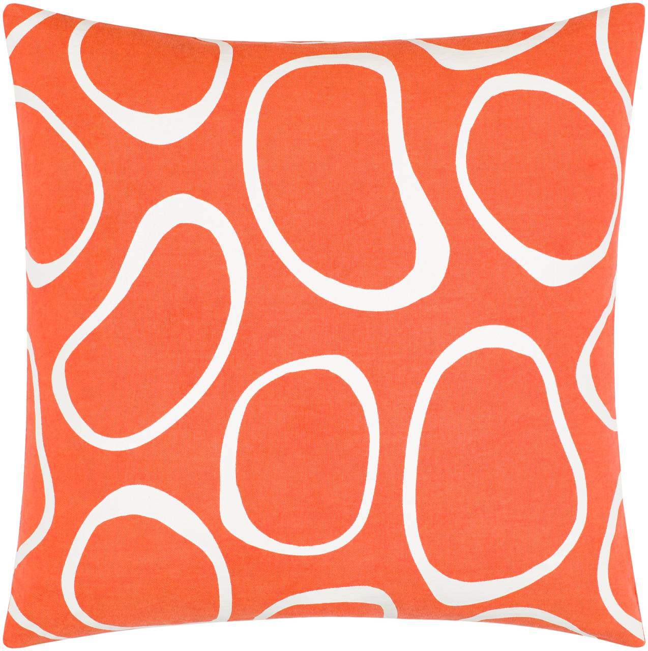 Achterbos Bright Orange Pillow Cover