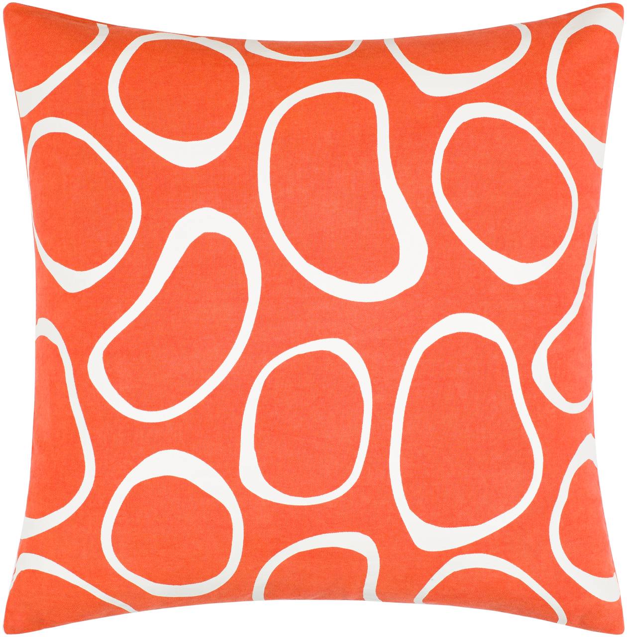 Achterbos Bright Orange Pillow Cover