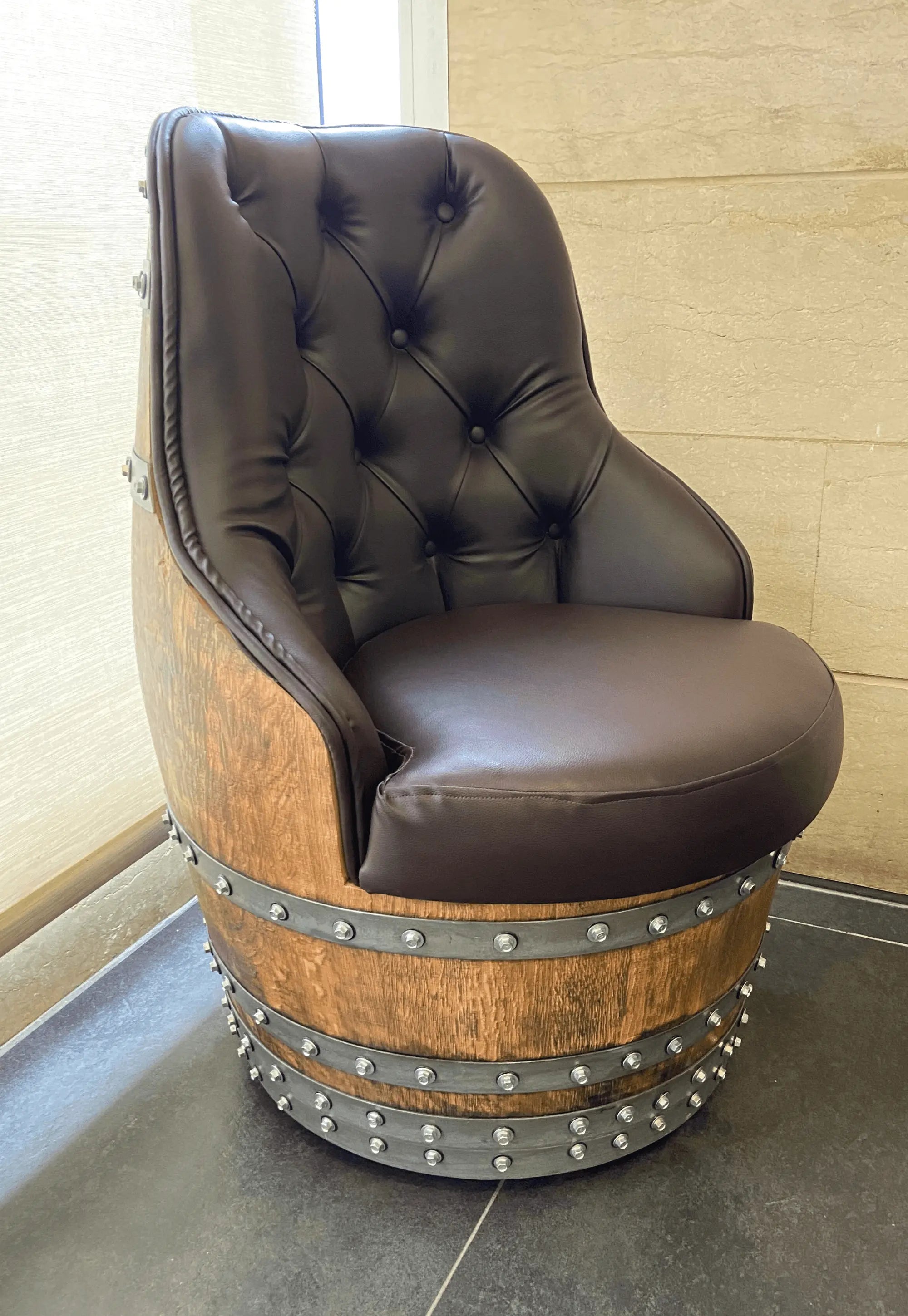 Luxury Captain Barrel Chair (January Preorder)