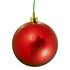 Matte Red Ball Ornaments