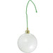 Matte White Ball Ornaments