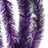 Metallic Purple & Black Tinsel Garland