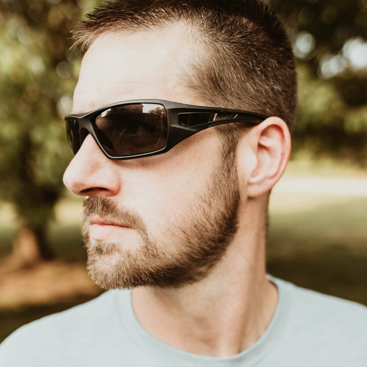 METEL M30 Safety Sunglasses Lightweight Full-Frame, Flexible Temples, Multiple Color Options