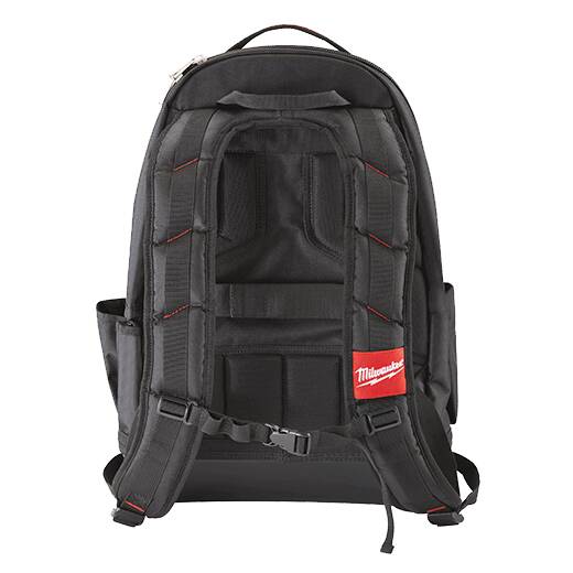 Milwaukee 48-22-8200 1680 Denier 35 Pocket Jobsite Backpack with Laptop Sleeve and Molded Plastic Base