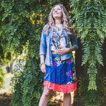 Mini Sari Wrap Skirts