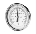 MJB3099-94   3" Dial Stem Thermometer 50 to 500 F / 10 to 260 C