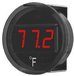 MJED2046-57 Flush Mount U-Clamp Case LED Thermometer (50 to 250°F / 10 to 120 °C)