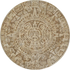 Aztec Sun Mosaic Stone Art Design