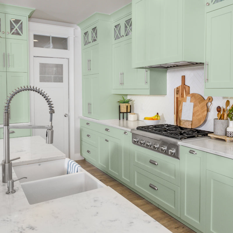 Nuvo Celadon Cove Cabinet Paint