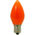 Orange Solid LED Light Bulbs