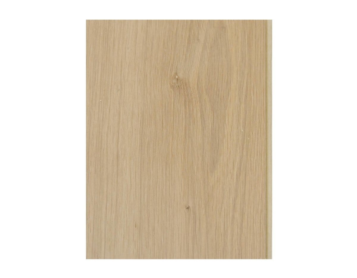 Living Originals Real Wood Easy Install - Muestra de 6" (roble blanco crudo sin terminar)