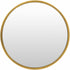 Guindarohan Gold Frame Round Mirror