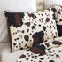 Rustic Cowhide Lodge Comforter Set