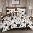 Rustic Cowhide Lodge Comforter Set