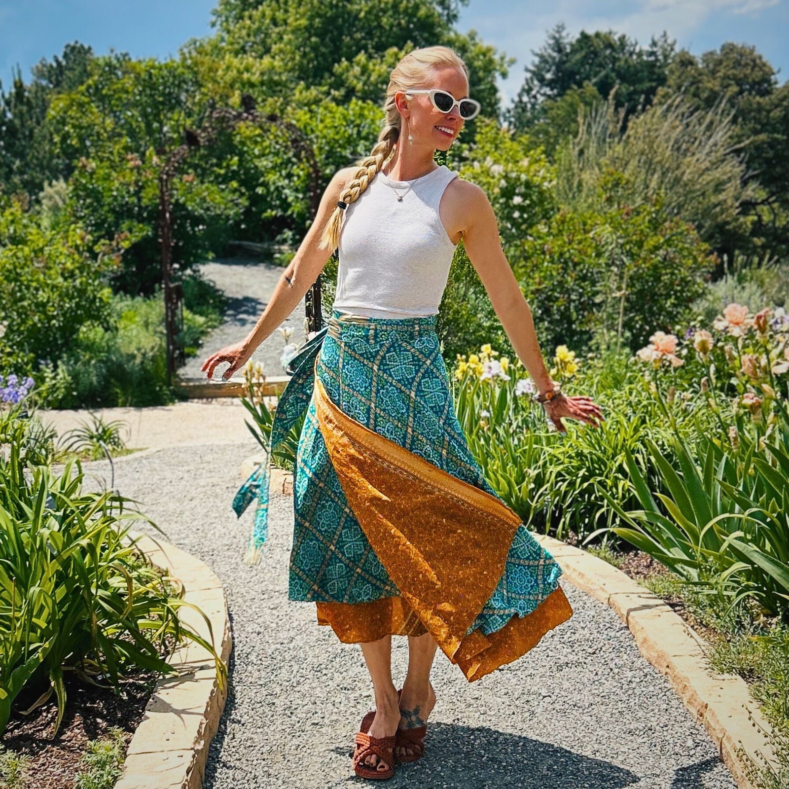 Sari Wrap Skirt