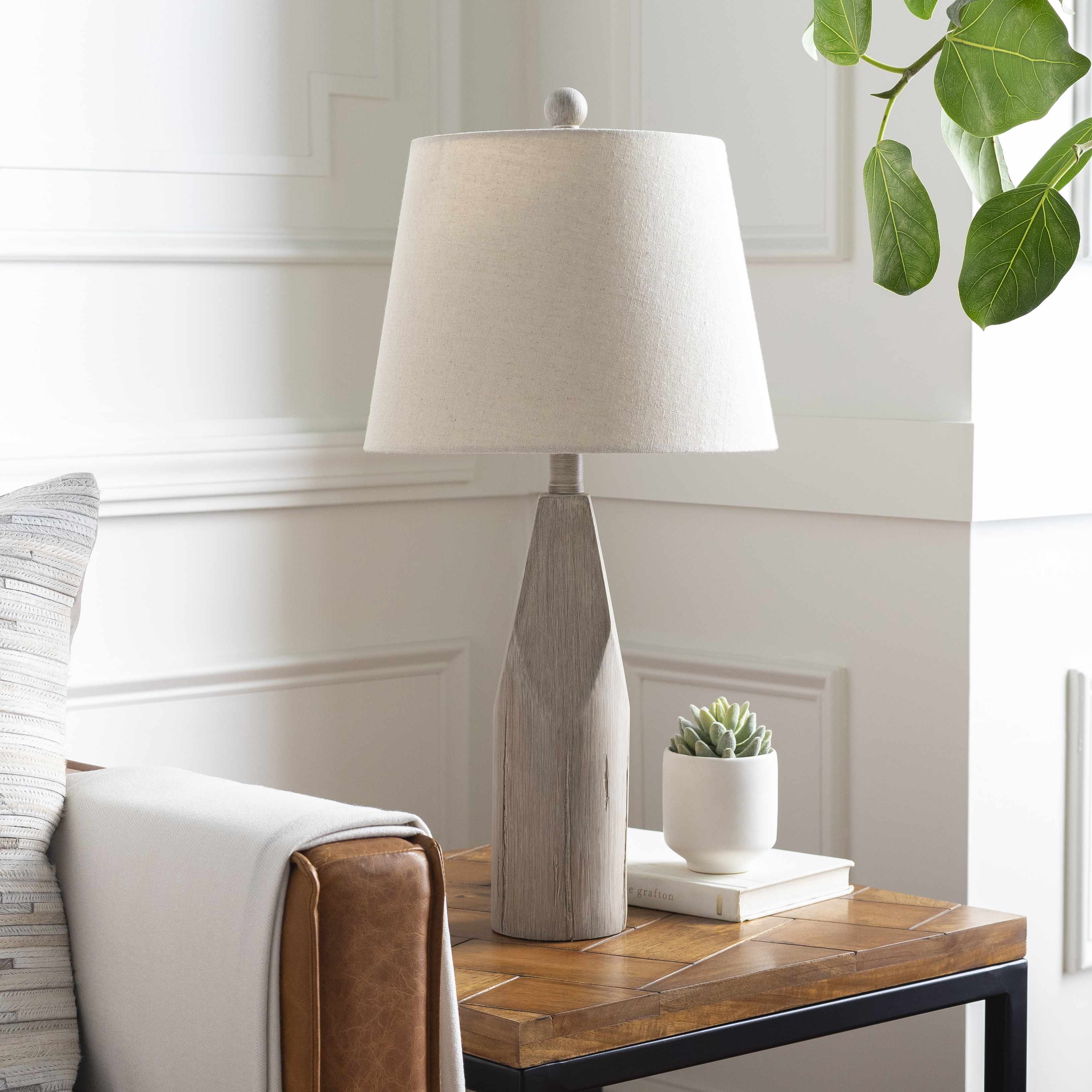 Simala Wood Table Lamp