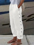 Summer Casual Striped Trousers