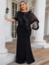 Dramatic Side-Slit Wide Leg Jumpsuit