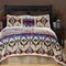 Southwest Blue River Lodge Sherpa Blanket Set