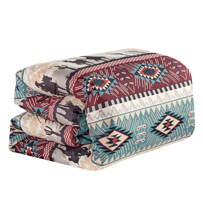 Southwest Cowboy Aztec Comforter Set