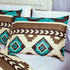 Southwest Navajo Turquoise Aztec Comforter