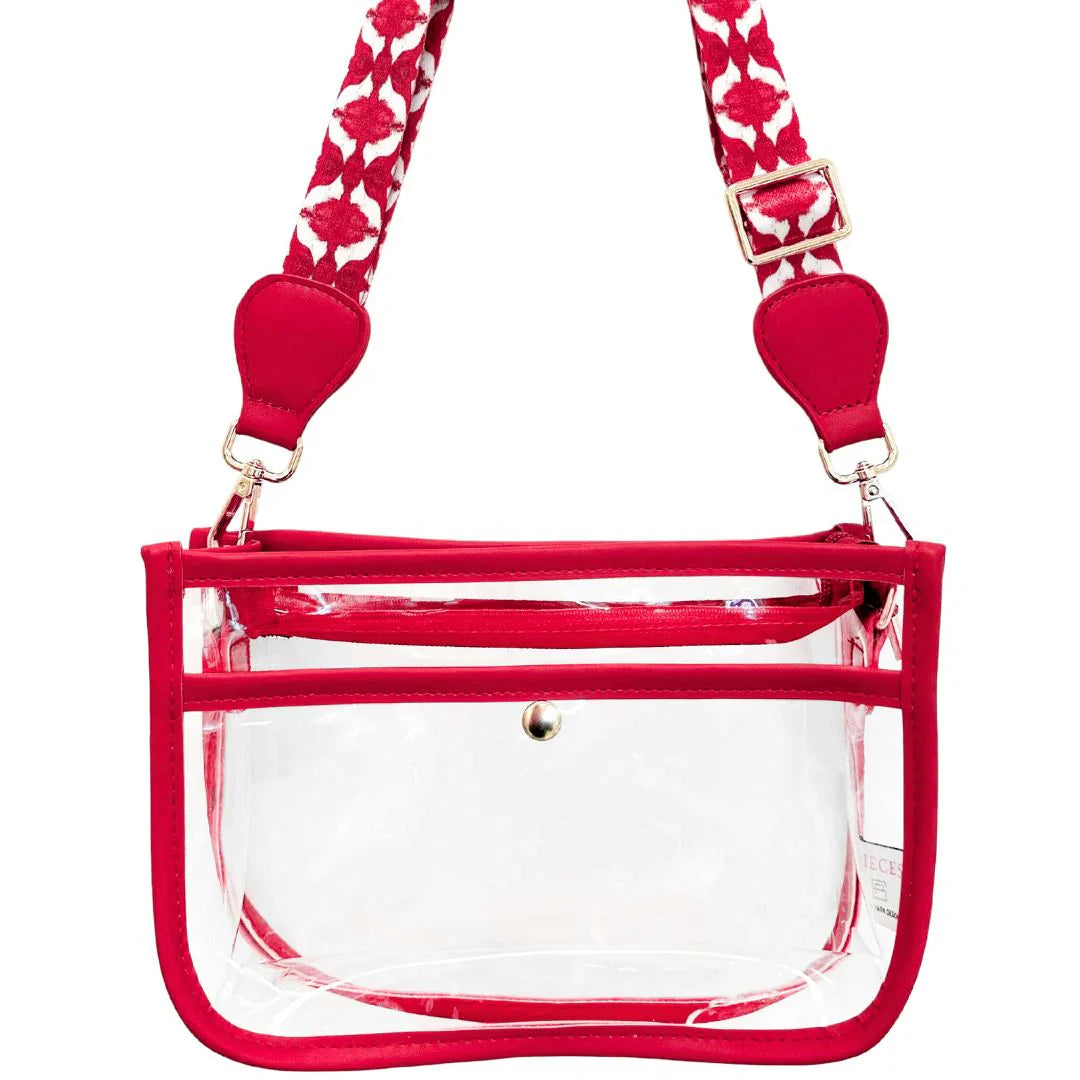 Spice Market Red Stadium Bag by Laura Park