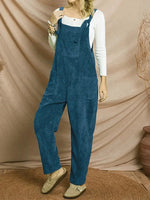 Sleeveless Jumpsuit with Waistband