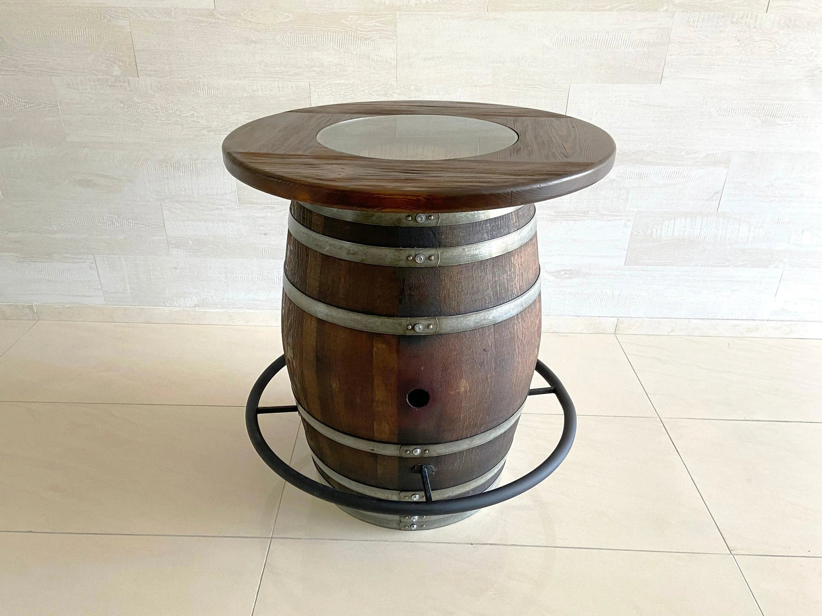 Wine Barrel Bar/Bistro Set (January Preorder)