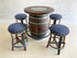 Wine Barrel Bar/Bistro Set (January Preorder)