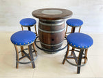 Wine Barrel Bar/Bistro Set (January Preorder)