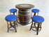 Wine Barrel Bar/Bistro Set (January Preorder)