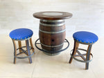 Wine Barrel Bar/Bistro Set (January Preorder)