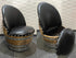 Wine Barrel Chair Checkered Black (Limited Colorway)