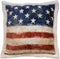 Wrangler American Flag Sherpa Accent Pillow