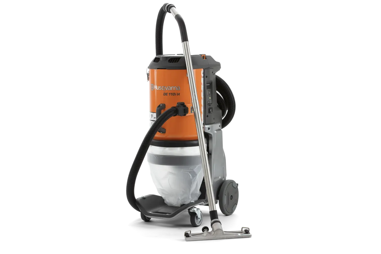 Husqvarna 970514901 DE 110i H Battery Powered HEPA Dust Extractor