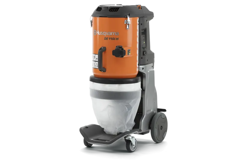 Husqvarna 970514901 DE 110i H Battery Powered HEPA Dust Extractor