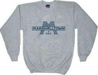 Marshalltown 17874 Ash Sweatshirt-M