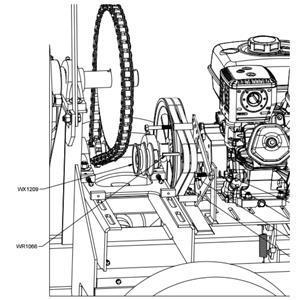 Marshalltown 27867 Kit, Drive Pulley W-Hardware - 800MP & 1200MP Concrete Mixer